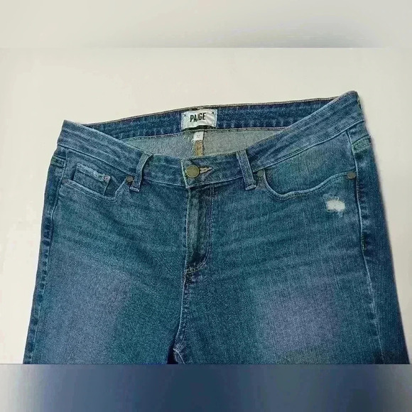 Paige The Verdugo ankle jeans. Mid rise Ladies size  32 - Picture 3 of 9
